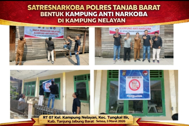 Kampung Nelayan Siap Jadi Kampung Anti Narkoba, Ini Bentuk Sinergi Polri Dan Masyarakat