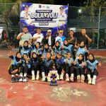 Tim Survote Voli putri Desa Sungai Rambai Berhasil Raih Juara Satu Di Pertandiangan Voli Club Se Kan.Tanjab Barat