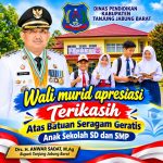 Bantuan Baju Seragam Gratis SD dan SMP Tuntas, Orang Tua Apresiasi Dan Terimaksih Pada Pemda Dan Dinas Pendidikan Tanjab Barat