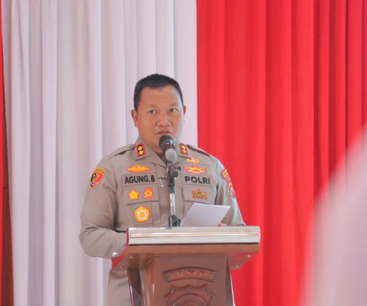 Kapolres Tanjab Barat Pimpin Rapat Lintas Sektoral Pengamanan Natal 2025 dan Tahun Baru 2026