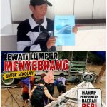 Ketua RT Sungai Limau Datangi Kantor Bupati Ajukan Profosal Bantuan Jembatan Sungai, Demi Masa Depan Sekolah Anak Dusun