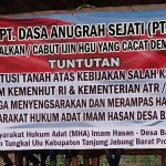 Tuntut Restitusi Lahan, Masyarakat Adat Imam Hasan Desa Badang Ungkap Cacat Hukum Surat Pelepasan Kawasan Hutan PT DAS Tahun 1990